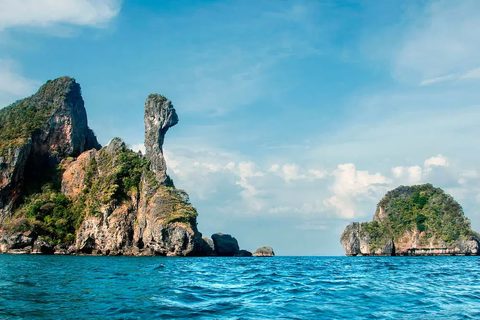 Private Speedboat Phi Phi + Krabi (Chicken + Poda) (One Day Trip)
