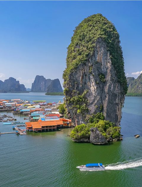 Private Speedboat Phi Phi + James Bond Island (One Day Trip)