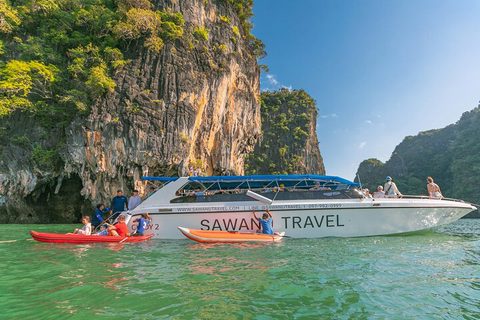 Private Catamaran Phi Phi + Krabi + James Bond (2 Days 1 Night Trip)