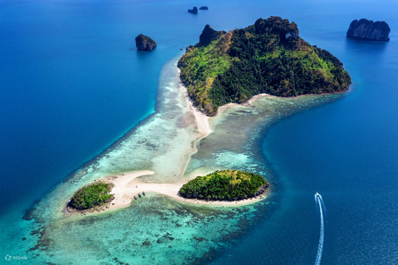 Krabi 4 Islands a full-day Private Speedboat Tour (Pornpinyo Marine)