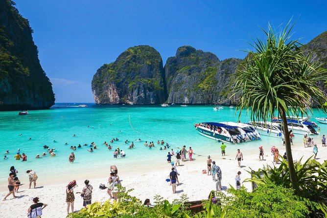 Krabi + Phi Phi is a full-day Private Speedboat Tour (Pornpinyo Marine)