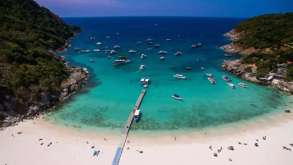 Racha coral is a full-day Private Speedboat Tour (Pornpinyo Marine)