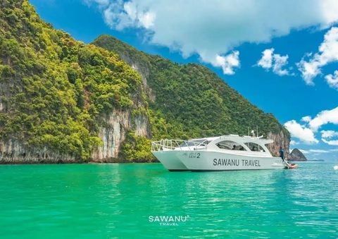 Private Catamaran Racha + Coral (One Day Trip)